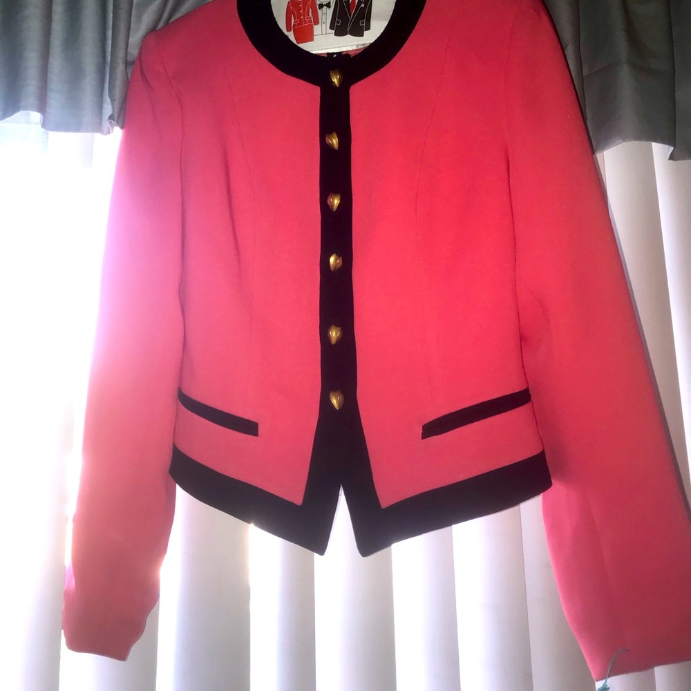 Pink Albert Nipon Blazer